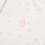 TROLLS VINTAGE グラフィックナッピングフーディージップアップ - WHITE
