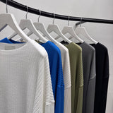 LMNポールデッキーバルーンボートネックニットウェアロングスリーブT (6 colors)