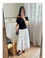 Off Shoulder Ruched Short Sleeve Top