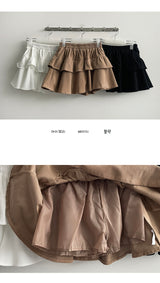 Hunet Golden Cancan Miniskirt