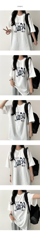 Otle Vintage Boxy Fit Short Sleeve Tee