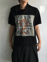 ヴィクトリアスラブ ショートスリーブTシャツ 3C