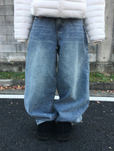 [Lining] Winter Washed Pintuck Balloon Pants (3c)