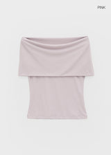 [MADE] GT Off-Shoulder Sleeveless Top (Set Available)