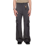 BEUTER® GREY MELANGE FLARE TROUSERS / BEUTER® グレーメランジ フレアトラウザーズ