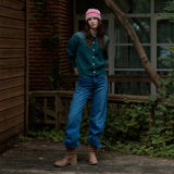 Stripe Wool Beanie_Pink