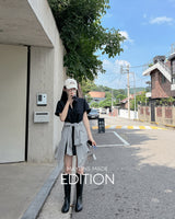 【MADE】Nylon Shirt Mini Dress