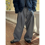 [Unisex] タックワイドスラックス(2color)