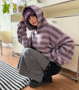 (Lining Brushed) ボカシボタンニットスカート