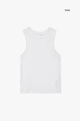 Akaroa vintage cropped sleeveless top
