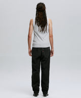 SYMBOL EDGE-CUT SLEEVELESS_GY