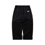 BIG CARGO SUPER WIDE VENTILATION PANTS - KHAKI BEIGE/BLACK