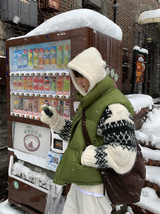 Hour Open Semi-Over Wellon Padded Vest
