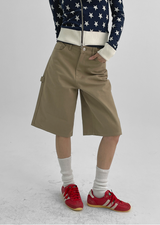 [MADE] Marceau Cotton Carpenter Bermuda Pants
