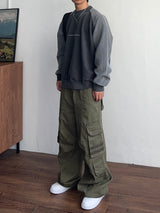 Star Raglan Pigment Sweatshirt (2color) (No.994)