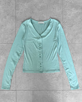 MELLOW BEAN V-NECK CARDIGAN