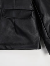 Web Leather Jacket