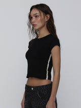 Lace Baby T-Shirts_Black