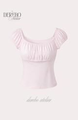 Cotton Candy Smudge Square Short Sleeve T-Shirt