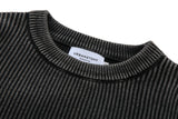 Pigment Washed Balloon Knit (Charcoal)