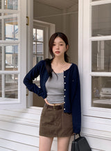 #AR Pendant Wool Raglan Knit Cardigan (8color)