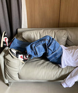 No.8978 ユーティリティディテールワイドカーゴパンツ