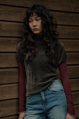 Veloar High-Neck [Charcoal]