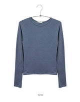 クレッドレイヤードカラー長袖Tシャツ（7c）