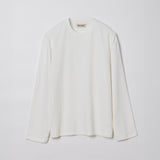 MAN エッセンシャルロングスリーブT WHITE