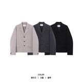 ローマ クロップド ジャケット (3color)