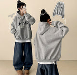 Rika Check Point Fleece Hoodie