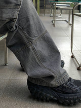 Monster Air Cargo Denim Pants 3C