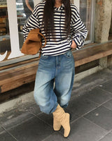 Fiction Stripe Hoodie