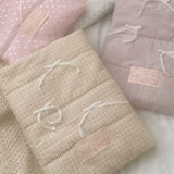 Pillow Notebook Pouch_check beige