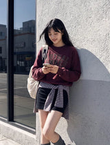 26FW★ Owned Crop Sweatshirt