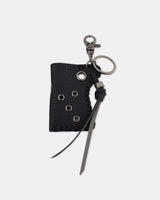Kuhing Eyelet Stitch Leather Carabiner