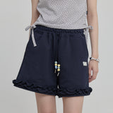 Beads Shirring Short