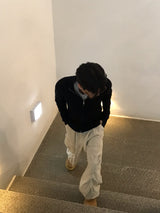 レイヤーストラップカーゴパンツ