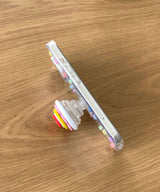 Button Layered Tok_03 phone grip holder