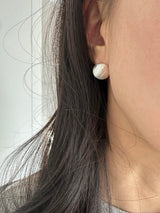 [925silver] マットボールピアス