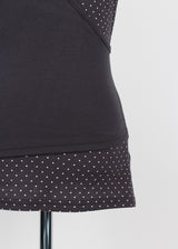 DOT HALTER SLEEVELESS