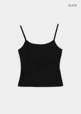 [MADE] Fluffy Layered Ribbed Sleeveless Top (Set Available)