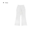 Runho Banding Back Pocket Bootcut Pants