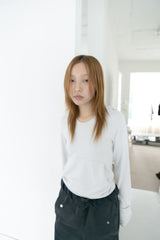snug hood pocket top(3colors)