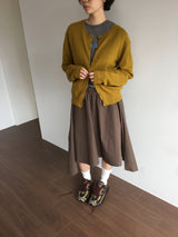 Nadine cutout midi skirt (3color)