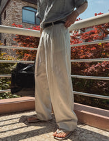 アイスブリーリネンスラックス