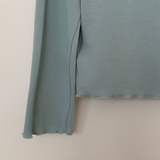 Lovmi Wave Half-Turtleneck T-Shirt 