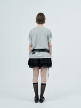 glitter star t-shirts / gray