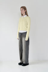 KIRSH PLAIN SOFT TOUCH CARDIGAN [IVORY]