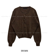 [U-BASIC] Loro Spring Round Cardigan